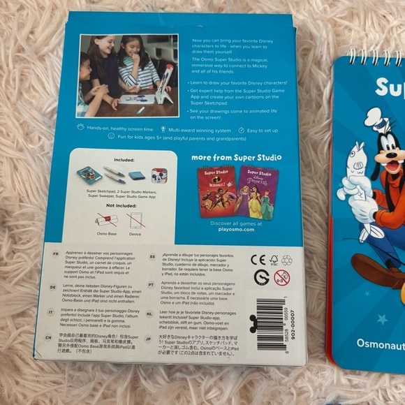 Osmo Super Studio Mickey Mouse & Friends Set Drawing For IPad Disney - Picture 2 of 2